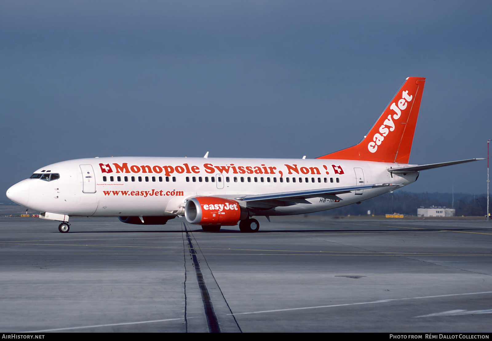 Aircraft Photo of HB-III | Boeing 737-33V | EasyJet | AirHistory.net #770564