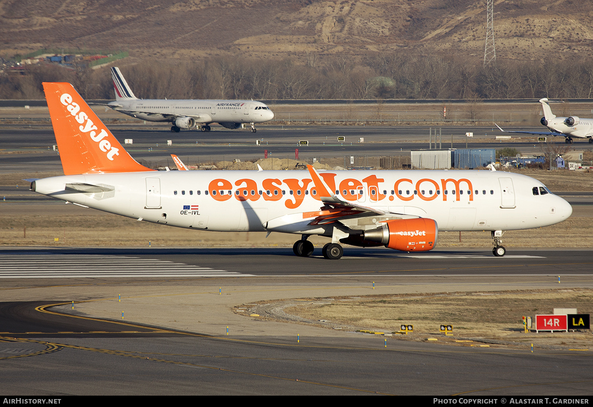 Aircraft Photo of OE-IVL | Airbus A320-214 | EasyJet | AirHistory.net #770603