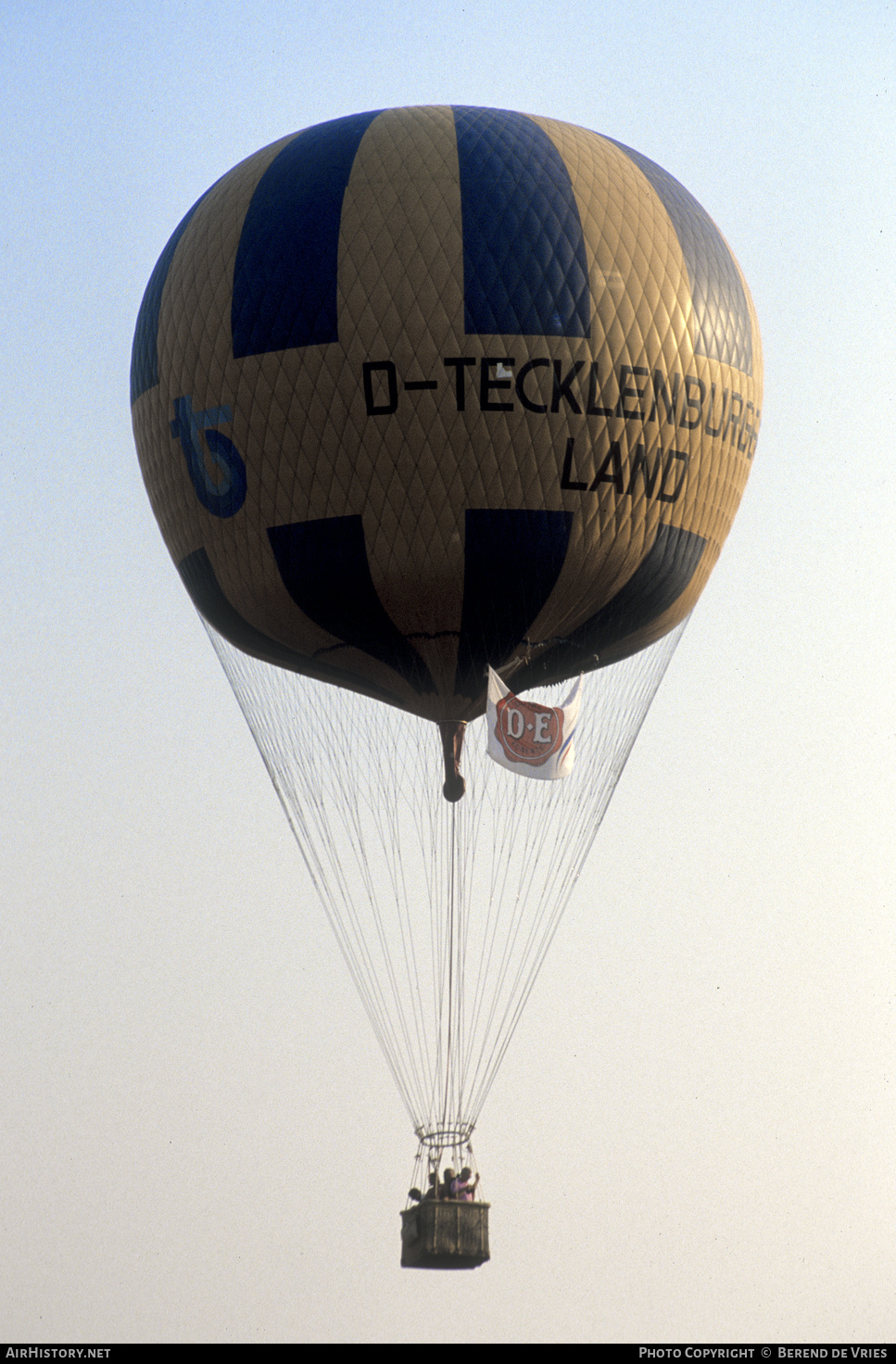 Aircraft Photo of D-TECKLENBURGER LAND | Ballon Fabrik Augsburg K-945 | AirHistory.net #770638
