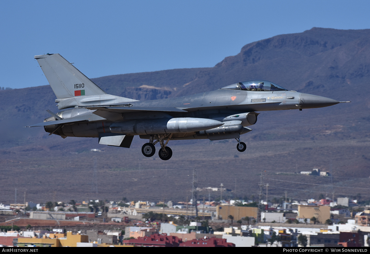 Aircraft Photo of 15110 | Lockheed F-16AM Fighting Falcon | Portugal - Air Force | AirHistory.net #770641