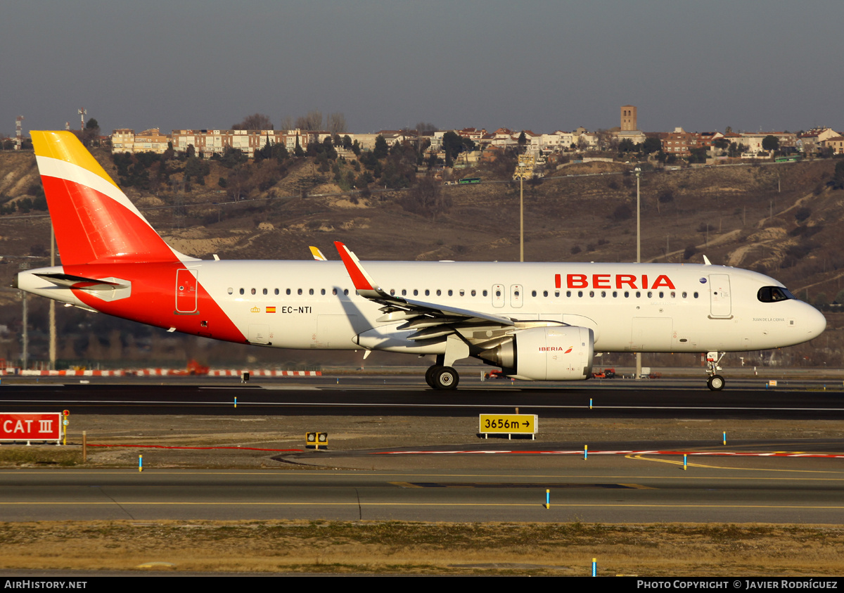 Aircraft Photo of EC-NTI | Airbus A320-251N | Iberia | AirHistory.net #770660