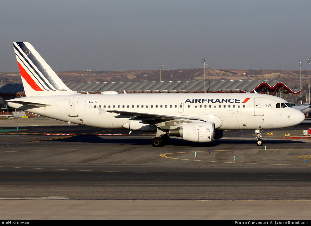 Aircraft Photo of F-GRHT | Airbus A319-111 | Air France | AirHistory.net #770670