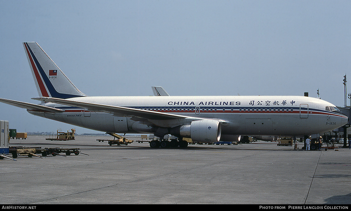Aircraft Photo of B-1836 / ZK-NBF | Boeing 767-209 | China Airlines | AirHistory.net #770675
