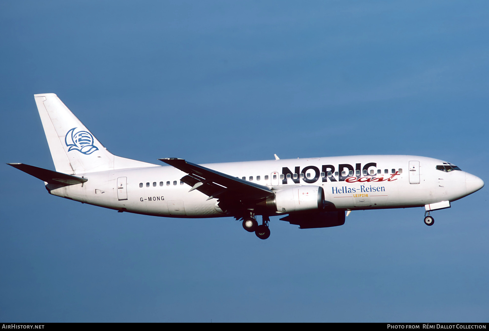 Aircraft Photo of G-MONG | Boeing 737-3Y0 | Nordic East Airways - NEA | AirHistory.net #770681