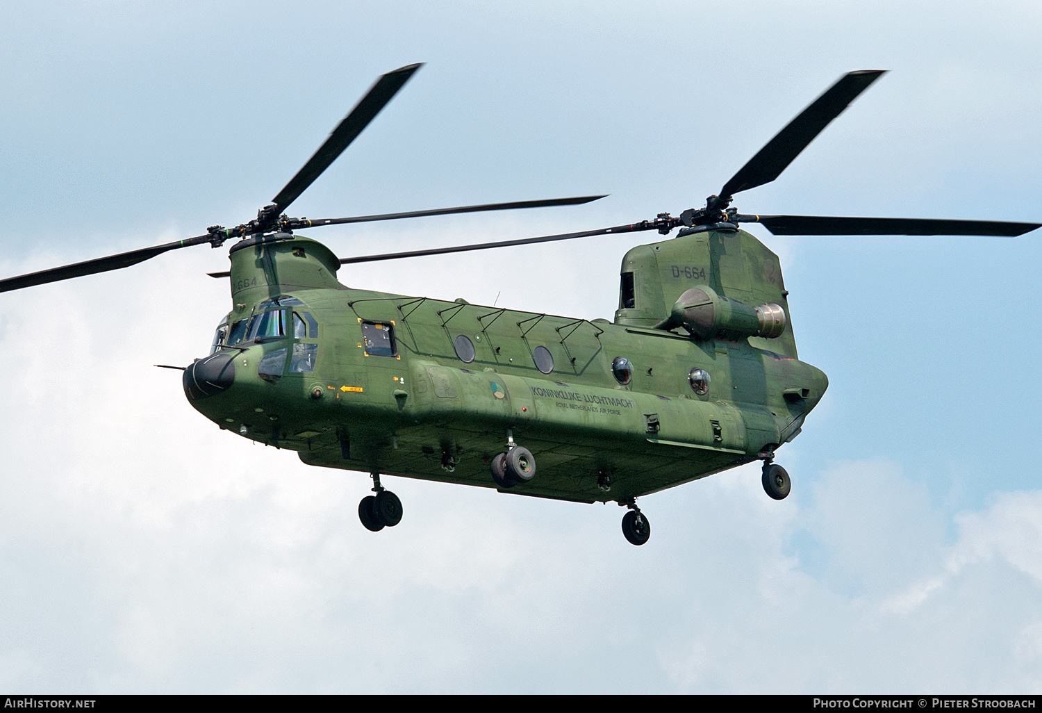 Aircraft Photo of D-664 | Boeing CH-47DN Chinook (414) | Netherlands - Air Force | AirHistory.net #770686