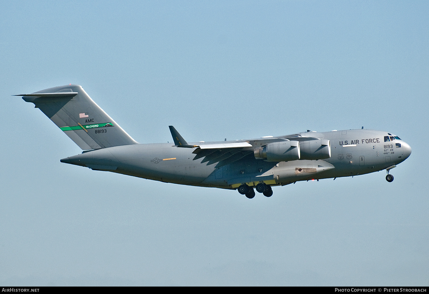 Aircraft Photo of 08-8193 / 88193 | Boeing C-17A Globemaster III | USA - Air Force | AirHistory.net #770706