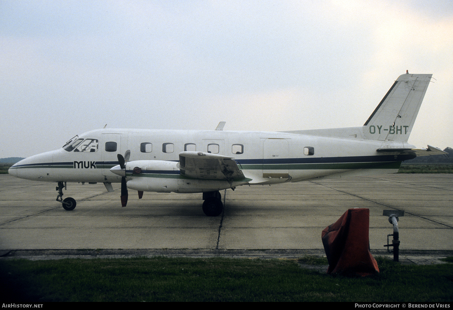 Aircraft Photo of OY-BHT | Embraer EMB-110 Bandeirante | Muk Air | AirHistory.net #770709