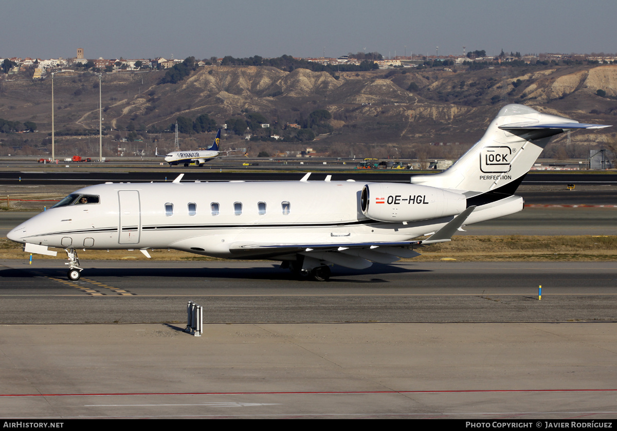 Aircraft Photo of OE-HGL | Bombardier Challenger 300 (BD-100-1A10) | Glock | AirHistory.net #770711