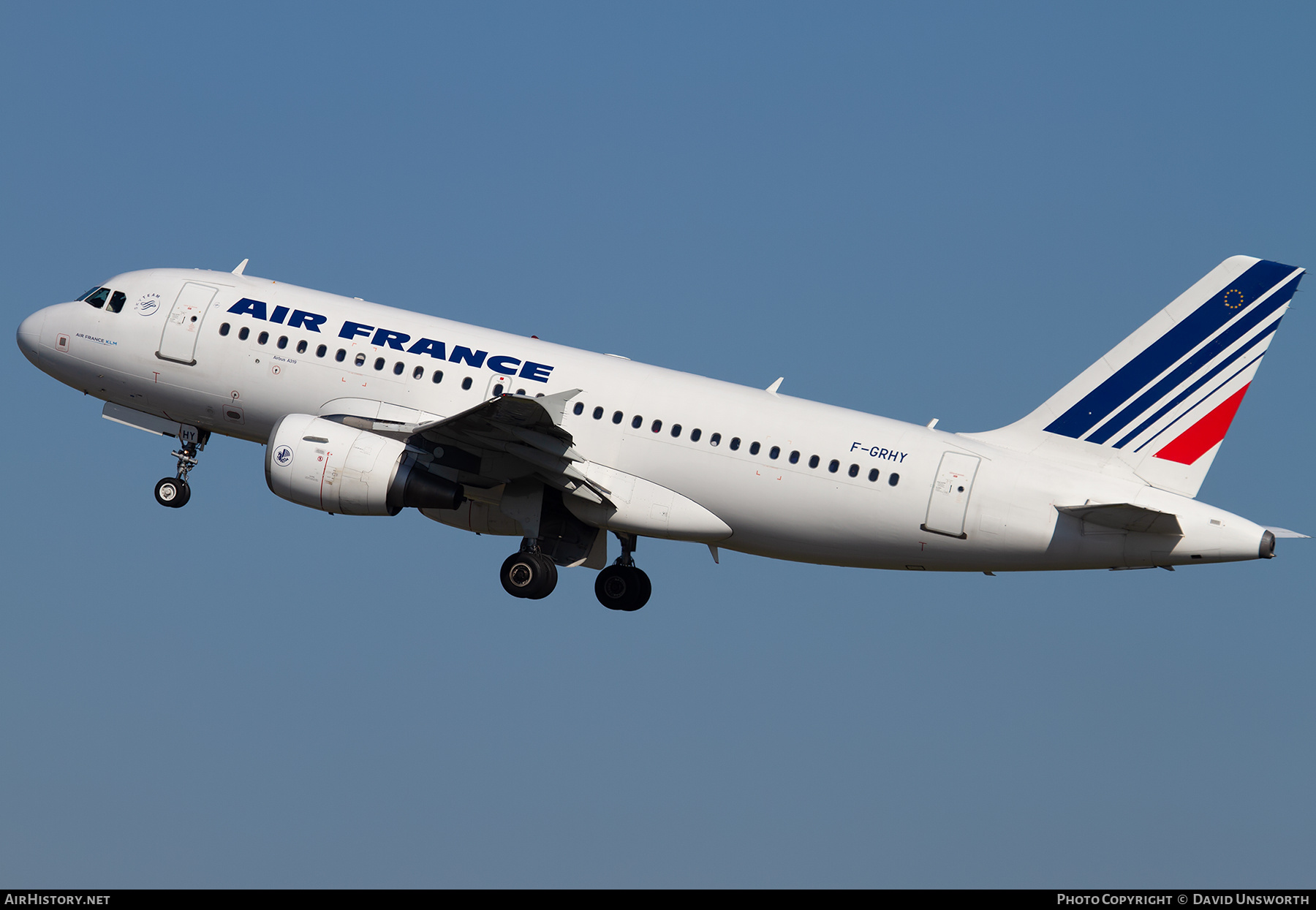 Aircraft Photo of F-GRHY | Airbus A319-111 | Air France | AirHistory.net #770737