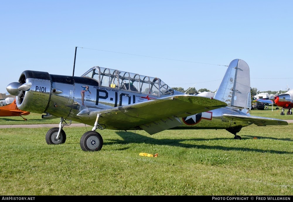 Aircraft Photo of N54679 | Vultee BT-13A Valiant | USA - Air Force | AirHistory.net #770761