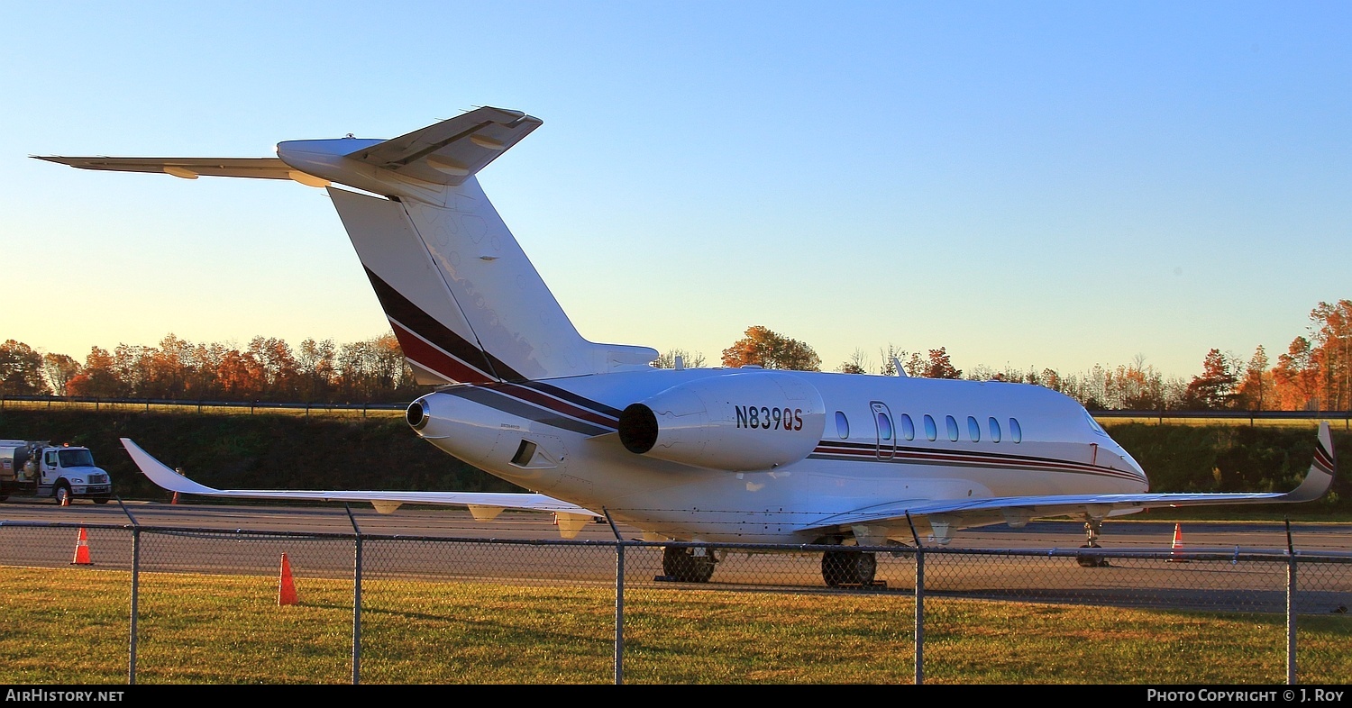Aircraft Photo of N839QS | Cessna 700 Citation Longitude | AirHistory.net #770768