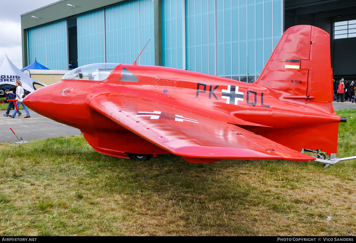 Aircraft Photo of D-1636 | Messerschmitt Me-163B-1a Komet Replica | Germany - Air Force | AirHistory.net #770790