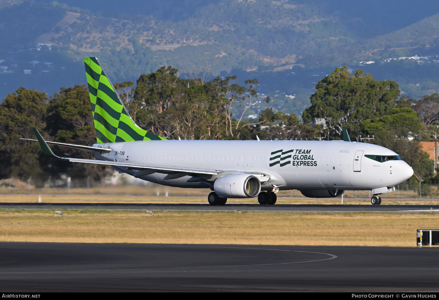 Aircraft Photo of ZK-TXB | Boeing 737-8BK/BCF | Team Global Express | AirHistory.net #770813