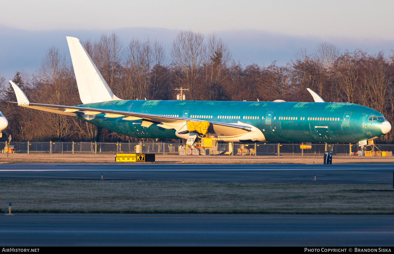 Aircraft Photo of Not known | Boeing 777-9 | AirHistory.net #770820