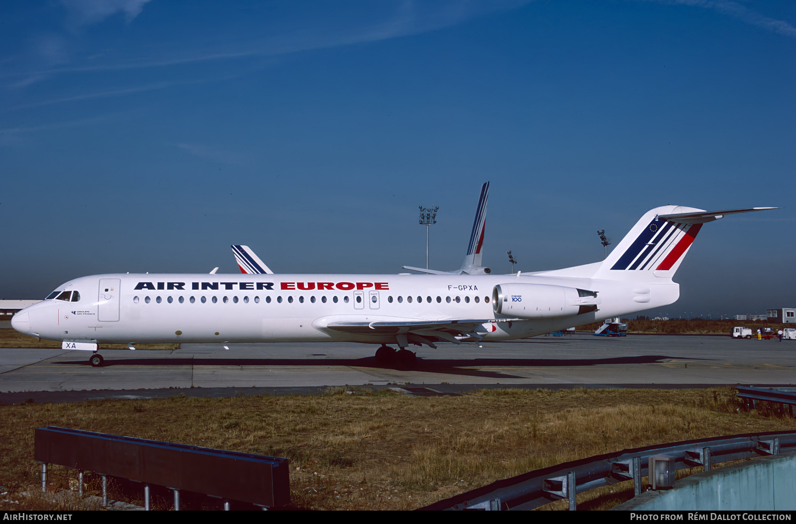 Aircraft Photo of F-GPXA | Fokker 100 (F28-0100) | Air Inter Europe | AirHistory.net #770821