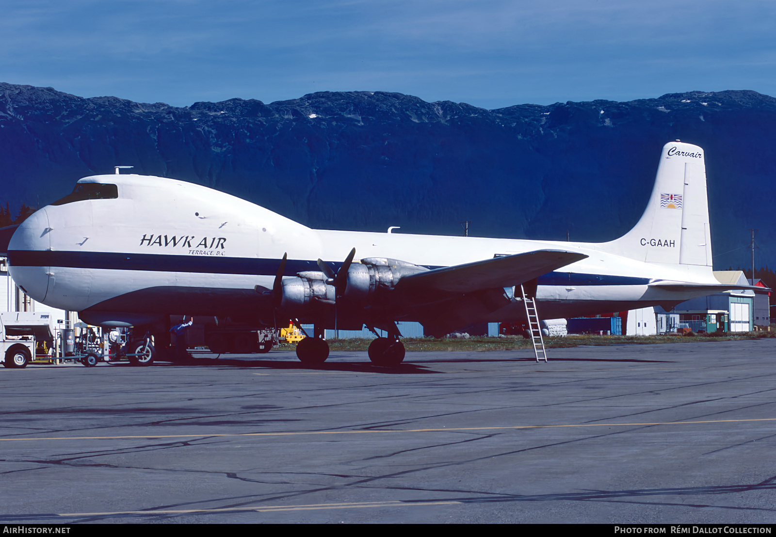 Aircraft Photo of C-GAAH | Aviation Traders ATL-98 Carvair | Hawkair Aviation Services | AirHistory.net #770822
