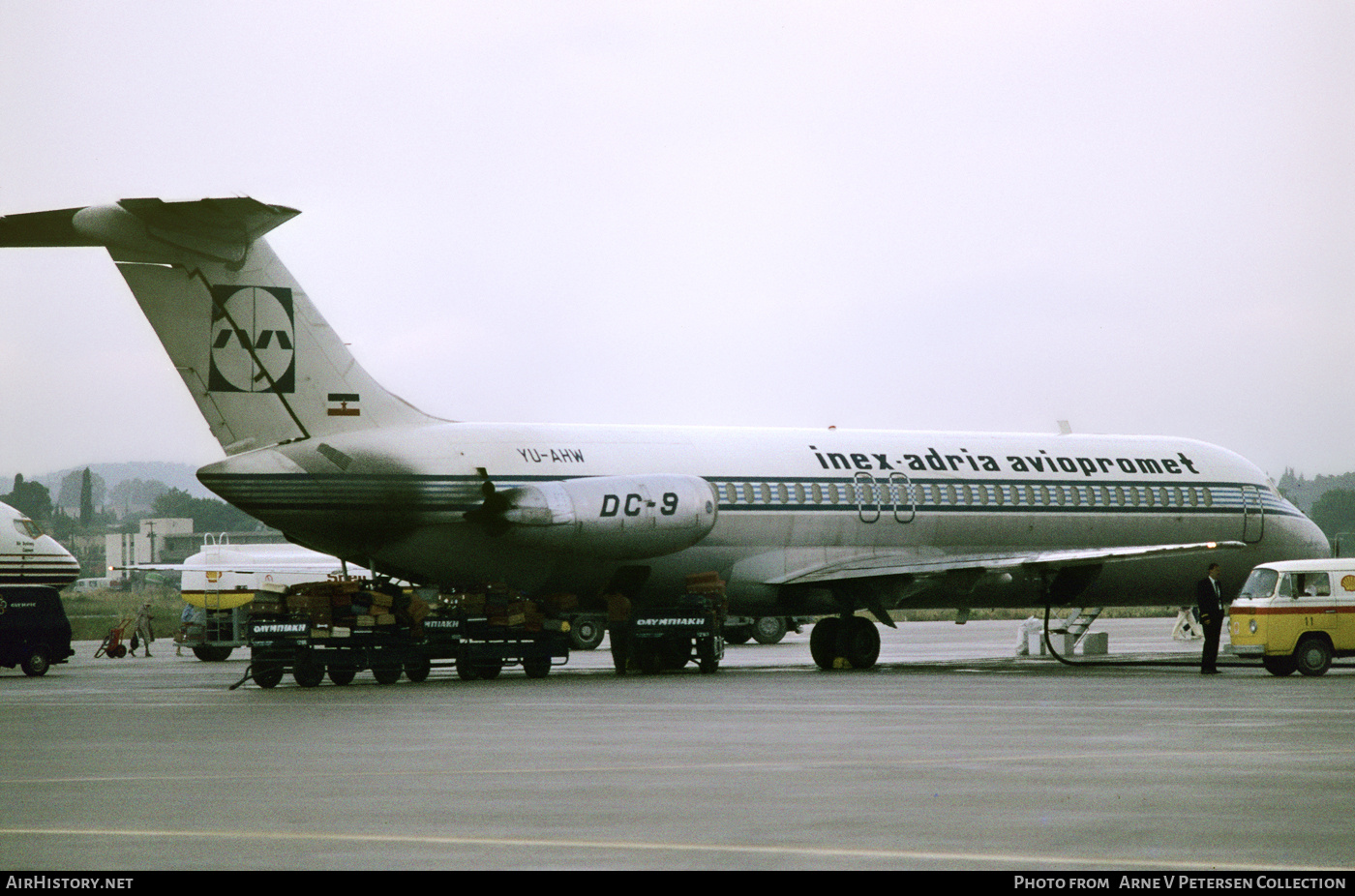 Aircraft Photo of YU-AHW | McDonnell Douglas DC-9-33RC | Inex-Adria Airways | AirHistory.net #770856