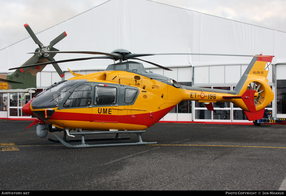 Aircraft Photo of HU.26-10 | Eurocopter EC-135T-2+ | Spain - Army | AirHistory.net #770875