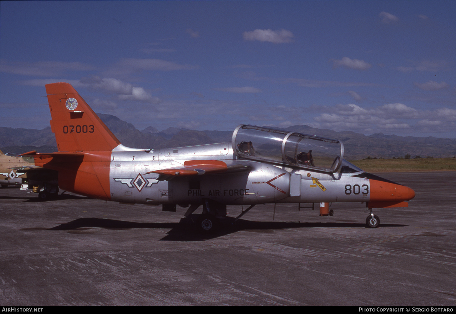Aircraft Photo of 07003 | SIAI-Marchetti S-211 | Philippines - Air Force | AirHistory.net #770886