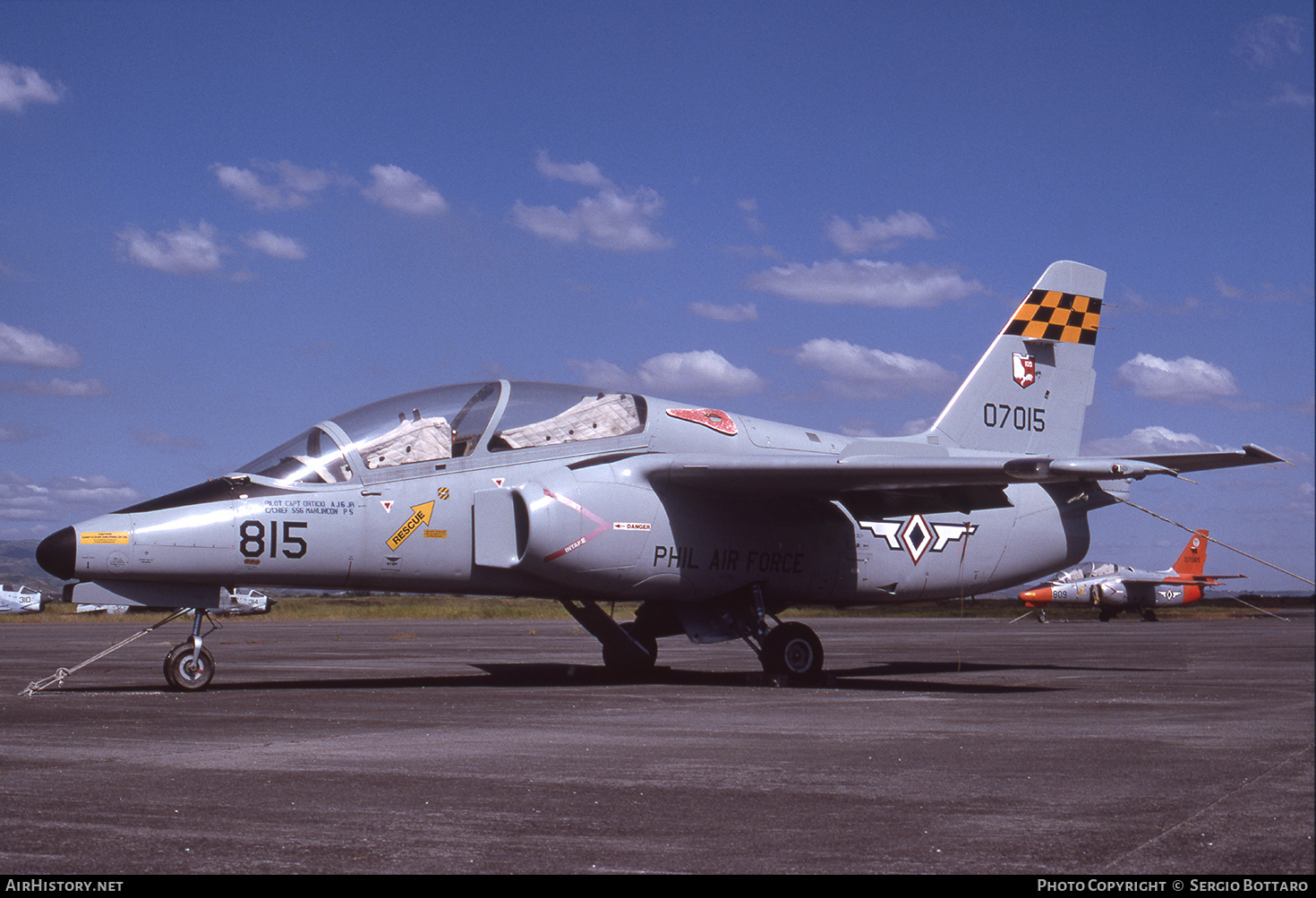 Aircraft Photo of 07015 | SIAI-Marchetti S-211 | Philippines - Air Force | AirHistory.net #770890