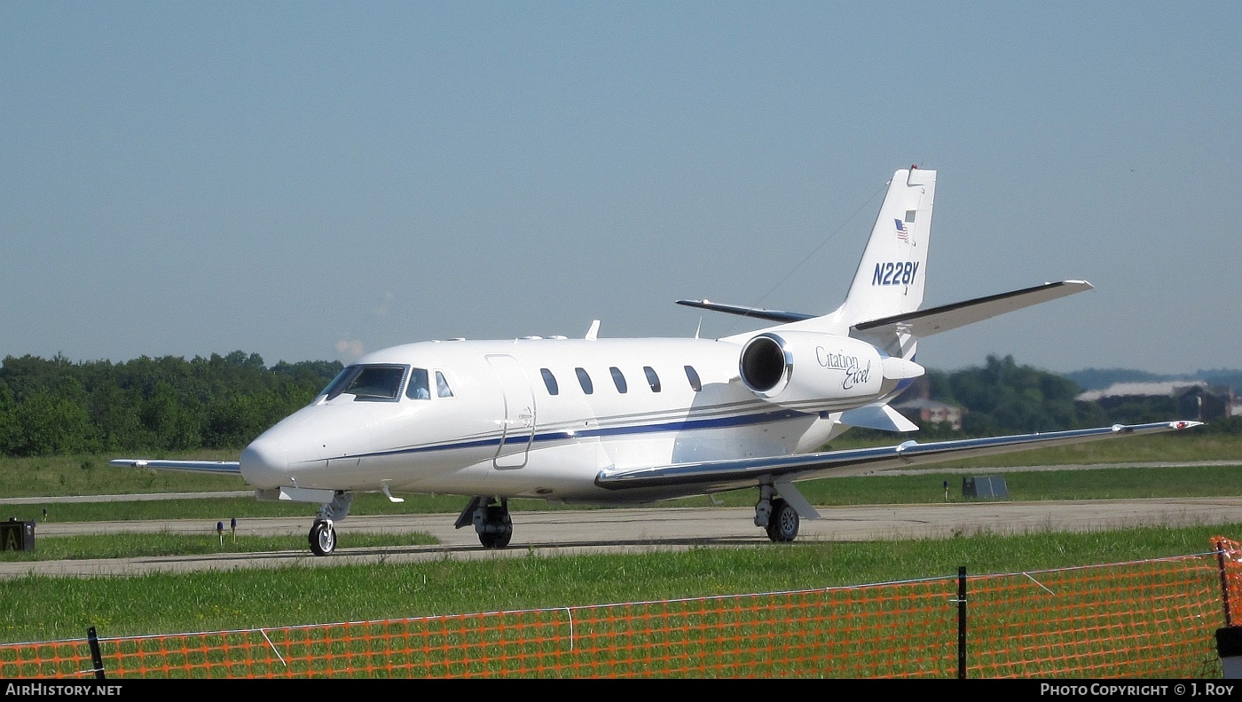 Aircraft Photo of N228Y | Cessna 560XL Citation Excel | AirHistory.net #770892