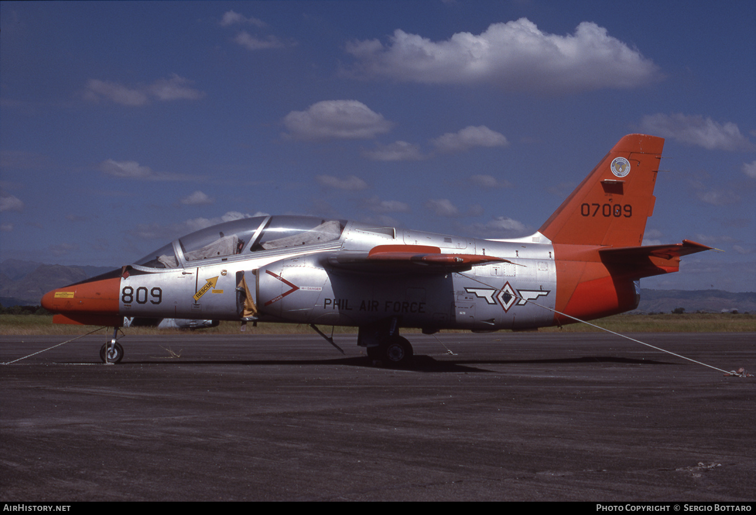 Aircraft Photo of 07009 | SIAI-Marchetti S-211 | Philippines - Air Force | AirHistory.net #770898
