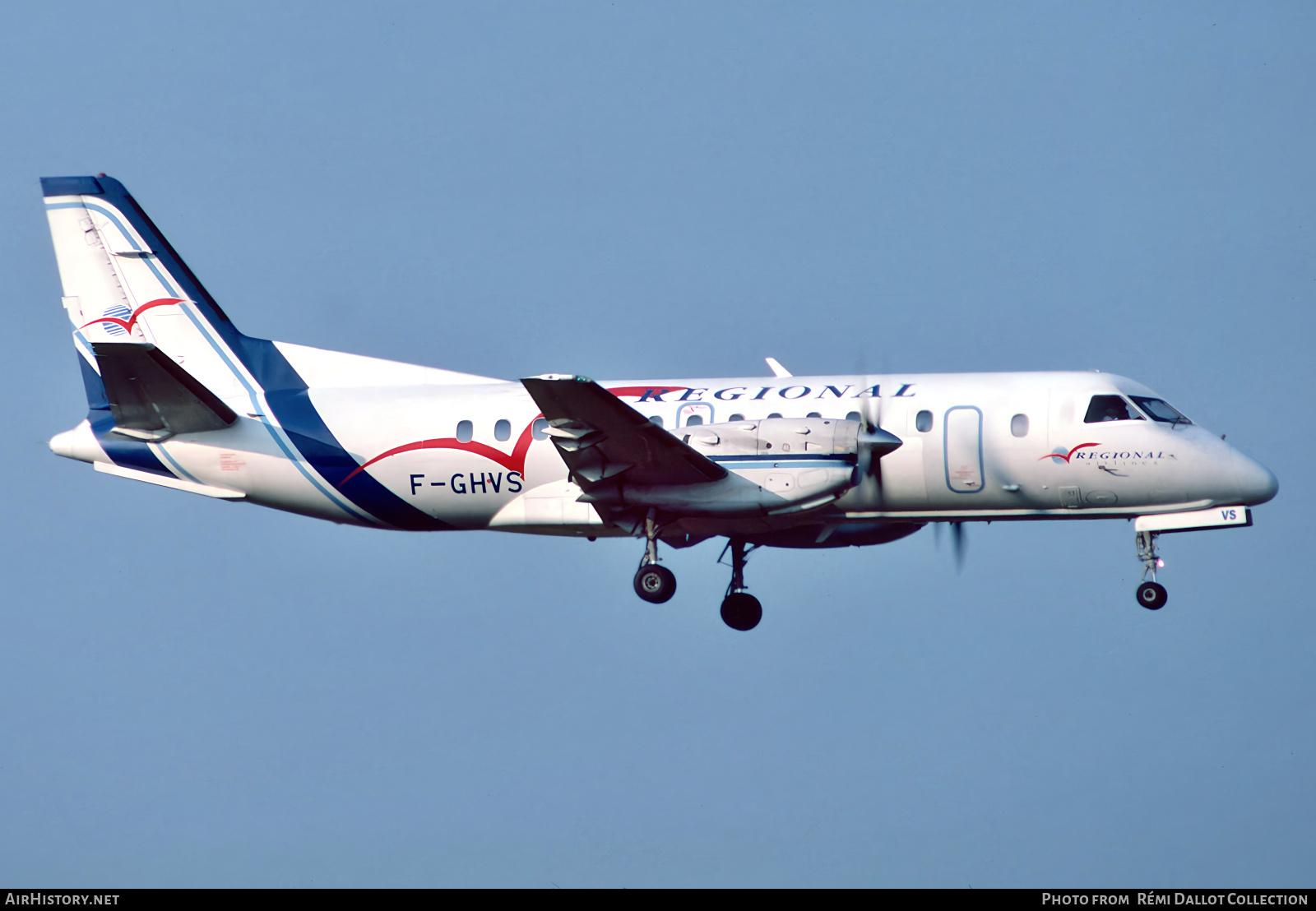Aircraft Photo of F-GHVS | Saab 340B/QC | Régional Airlines | AirHistory.net #770927