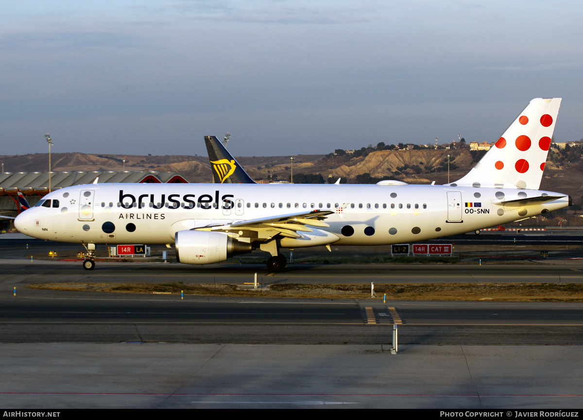 Aircraft Photo of OO-SNN | Airbus A320-214 | Brussels Airlines | AirHistory.net #770928