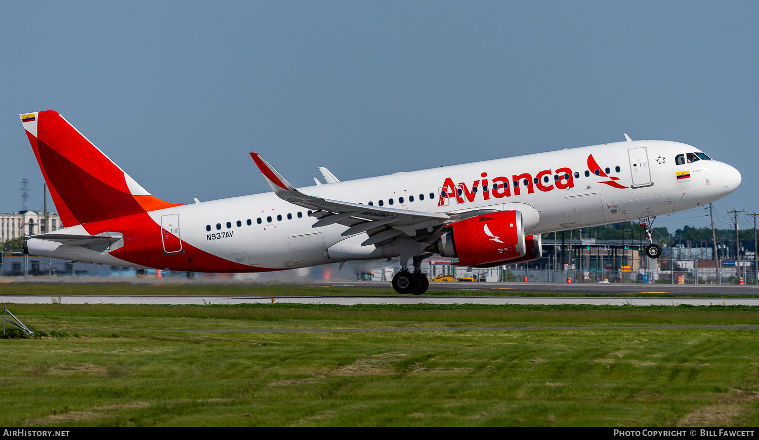 Aircraft Photo of N937AV | Airbus A320-251N | Avianca | AirHistory.net #770929