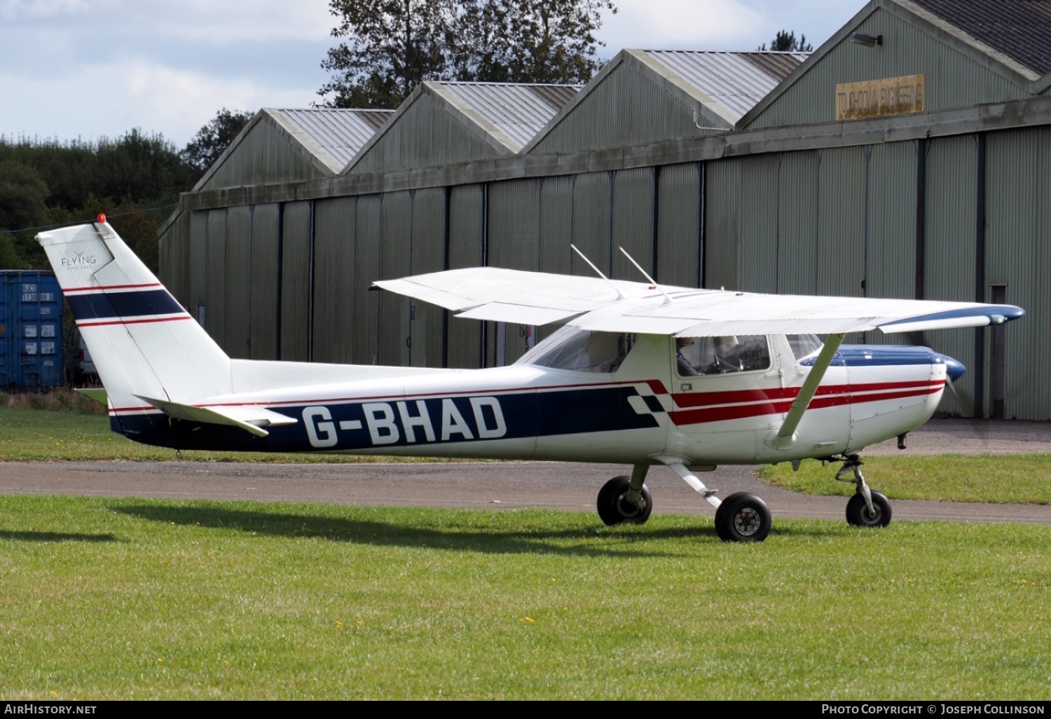 Aircraft Photo of G-BHAD | Cessna A152 Aerobat | Flying Made Easy | AirHistory.net #770931