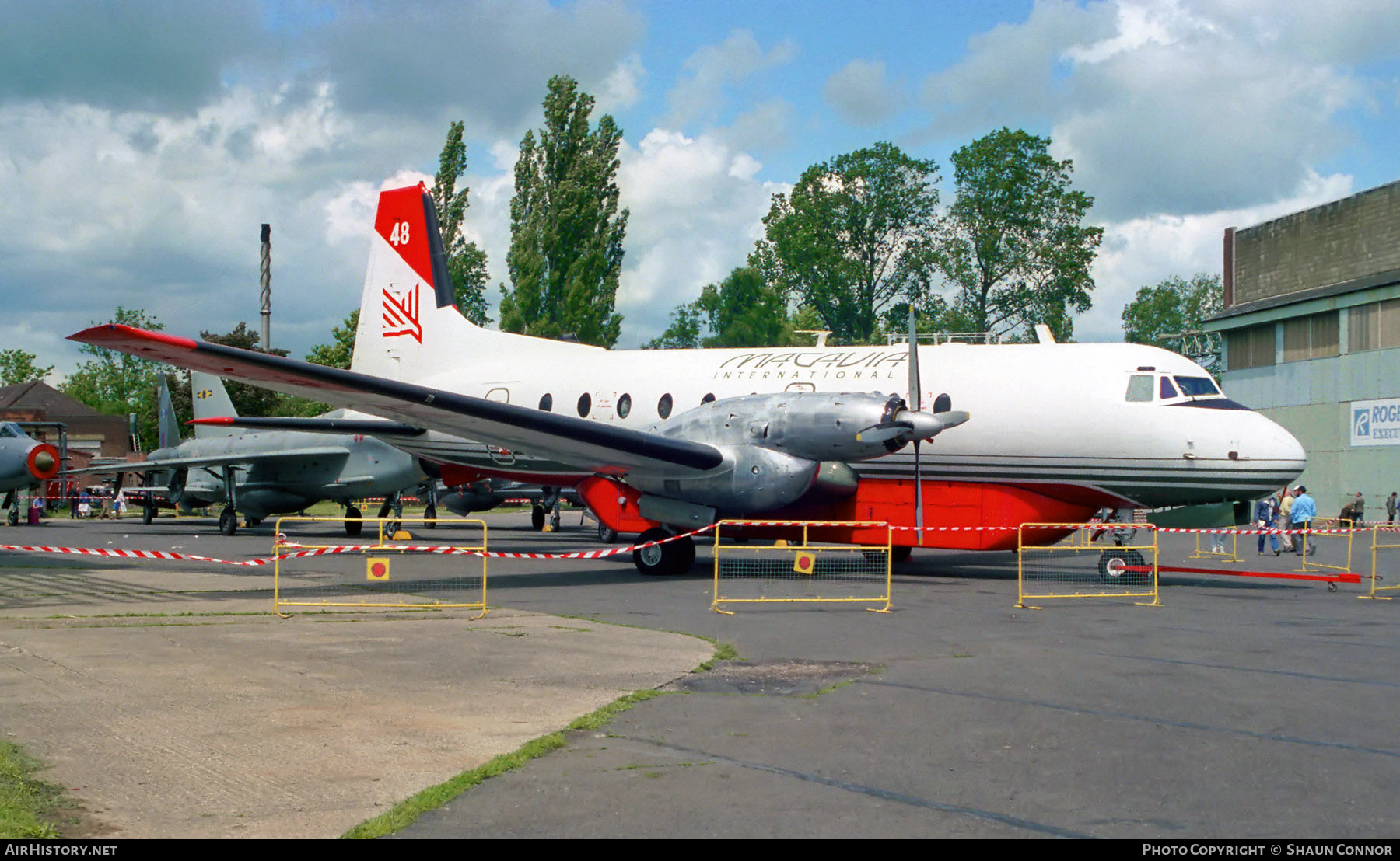 Aircraft Photo of G-BNJK | Macavia BAe 748 Turbine Tanker | Macavia International | AirHistory.net #770968