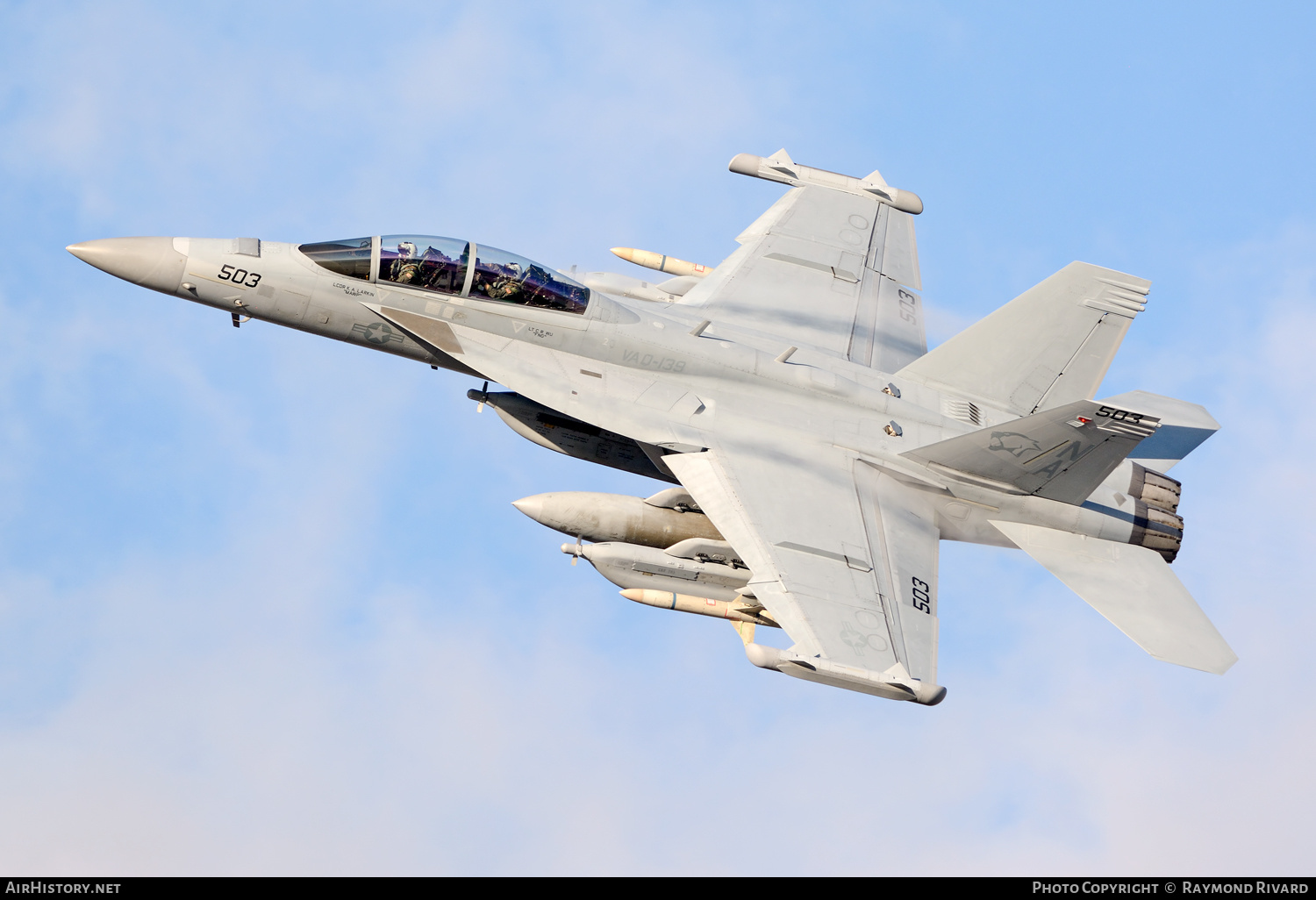 Aircraft Photo of 168896 | Boeing EA-18G Growler | USA - Navy | AirHistory.net #770977