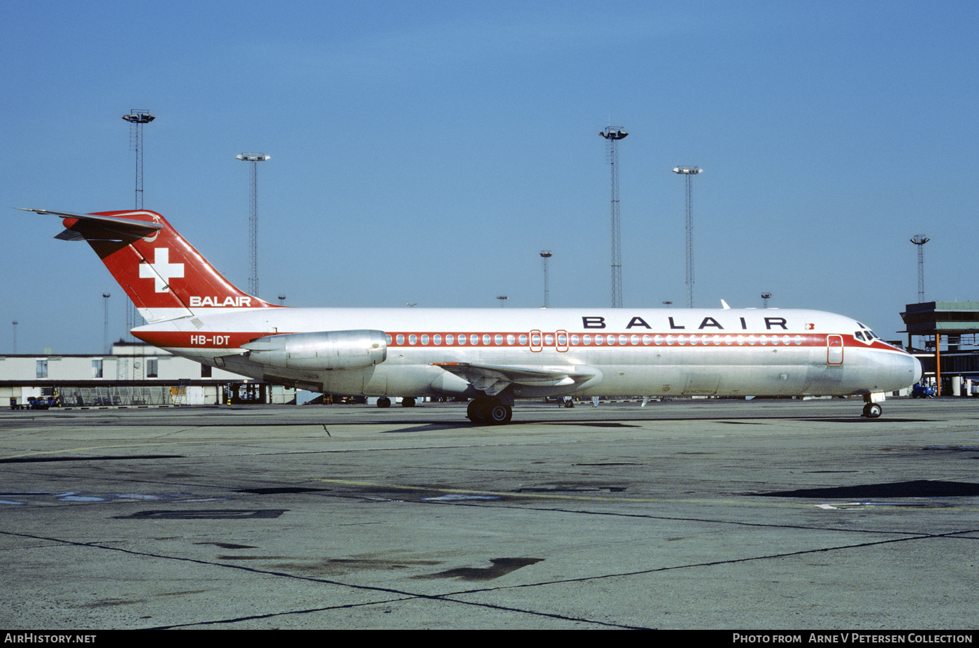 Aircraft Photo of HB-IDT | McDonnell Douglas DC-9-34 | Balair | AirHistory.net #771000