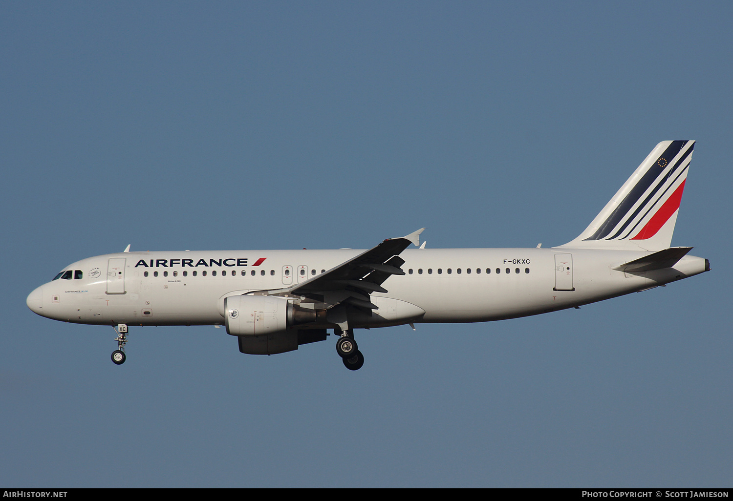 Aircraft Photo of F-GKXC | Airbus A320-214 | Air France | AirHistory.net #771021