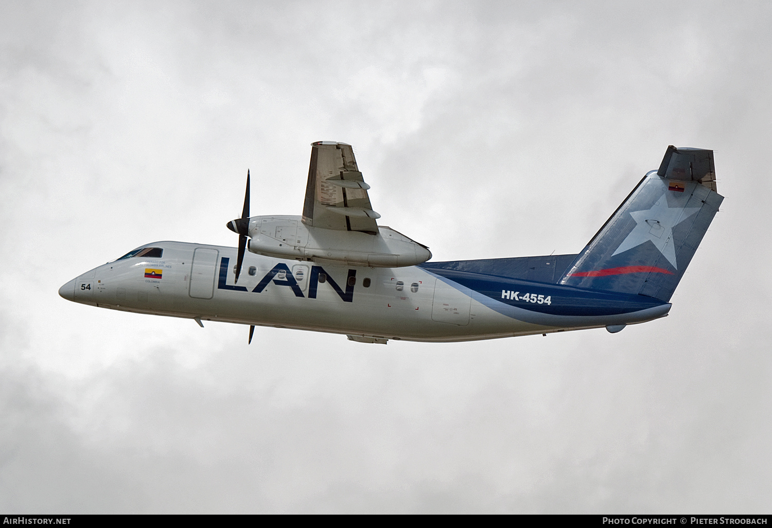 Aircraft Photo of HK-4554 | De Havilland Canada DHC-8-202Q Dash 8 | LAN Airlines - Línea Aérea Nacional | AirHistory.net #771022