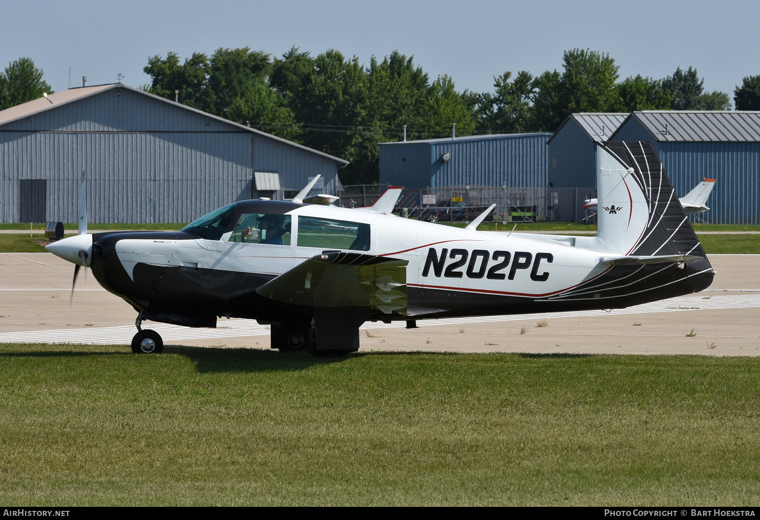 Aircraft Photo of N202PC | Mooney M-20J | AirHistory.net #771029