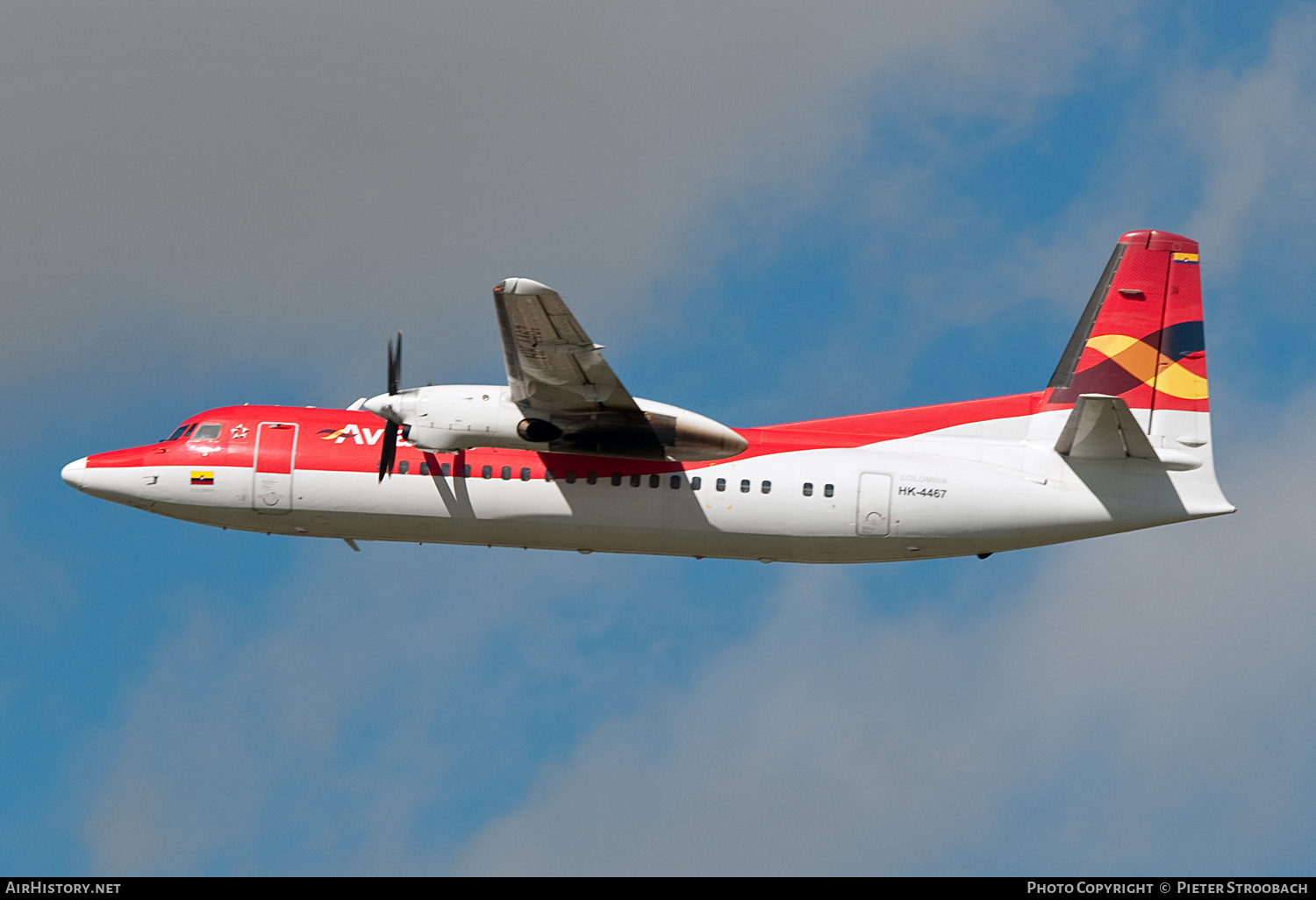 Aircraft Photo of HK-4467 | Fokker 50 | Avianca | AirHistory.net #771048