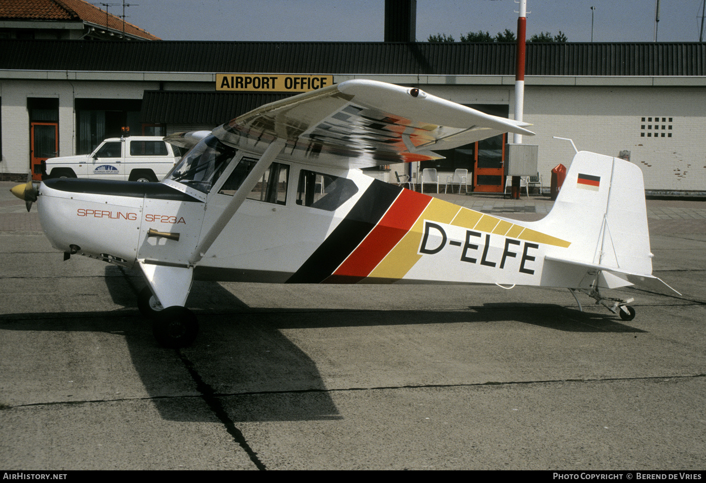 Aircraft Photo of D-ELFE | Scheibe SF-23A Sperling | AirHistory.net #771055