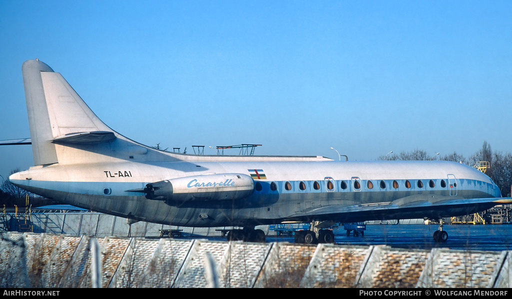 Aircraft Photo of TL-AAI | Sud SE-210 Caravelle III | Air Centrafrique | AirHistory.net #771056