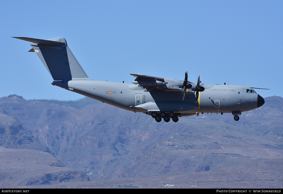 Aircraft Photo of T.23-13 / 10222 | Airbus A400M Atlas | Spain - Air Force | AirHistory.net #771063