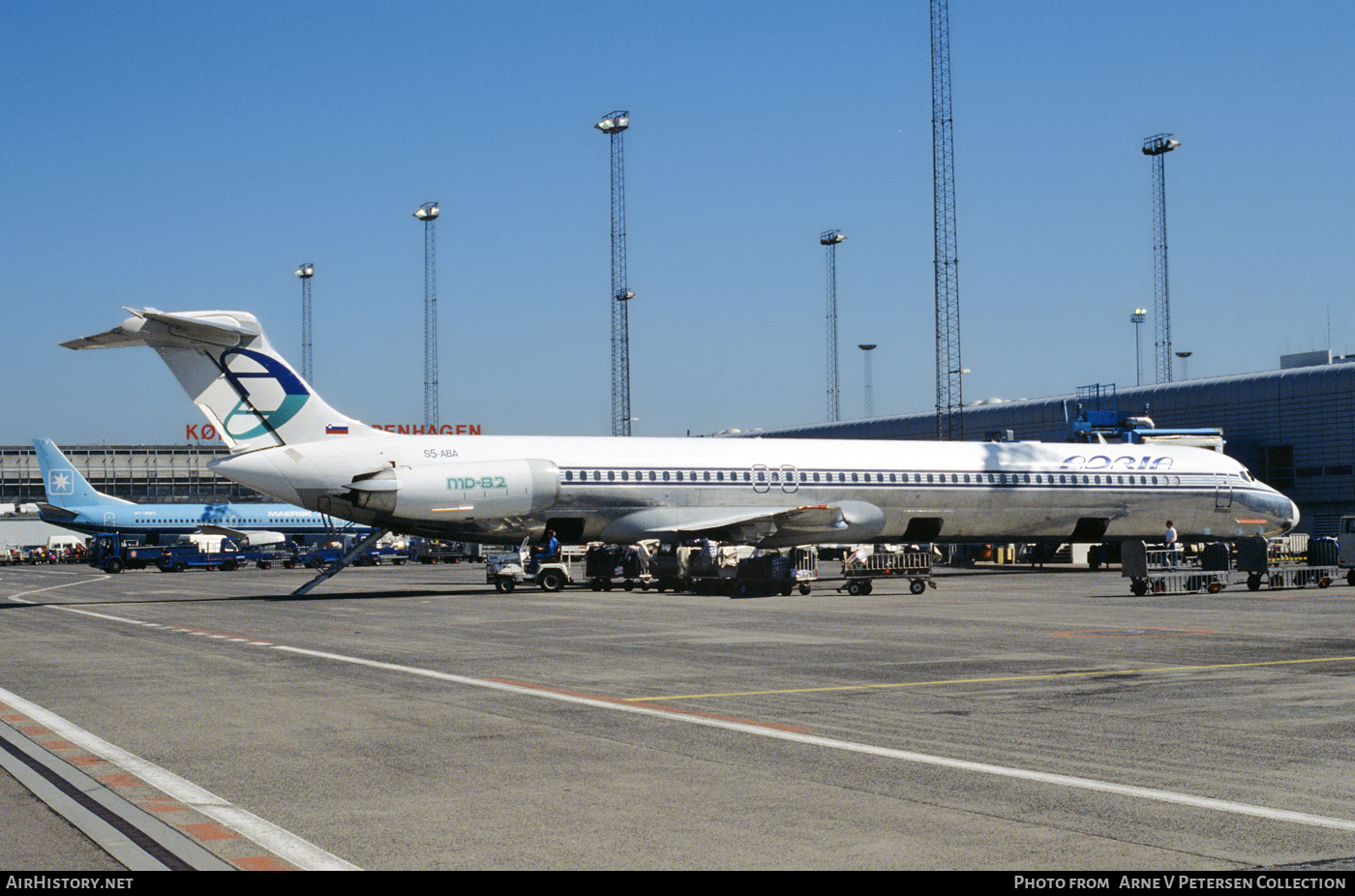 Aircraft Photo of S5-ABA | McDonnell Douglas MD-82 (DC-9-82) | Adria Airways | AirHistory.net #771069
