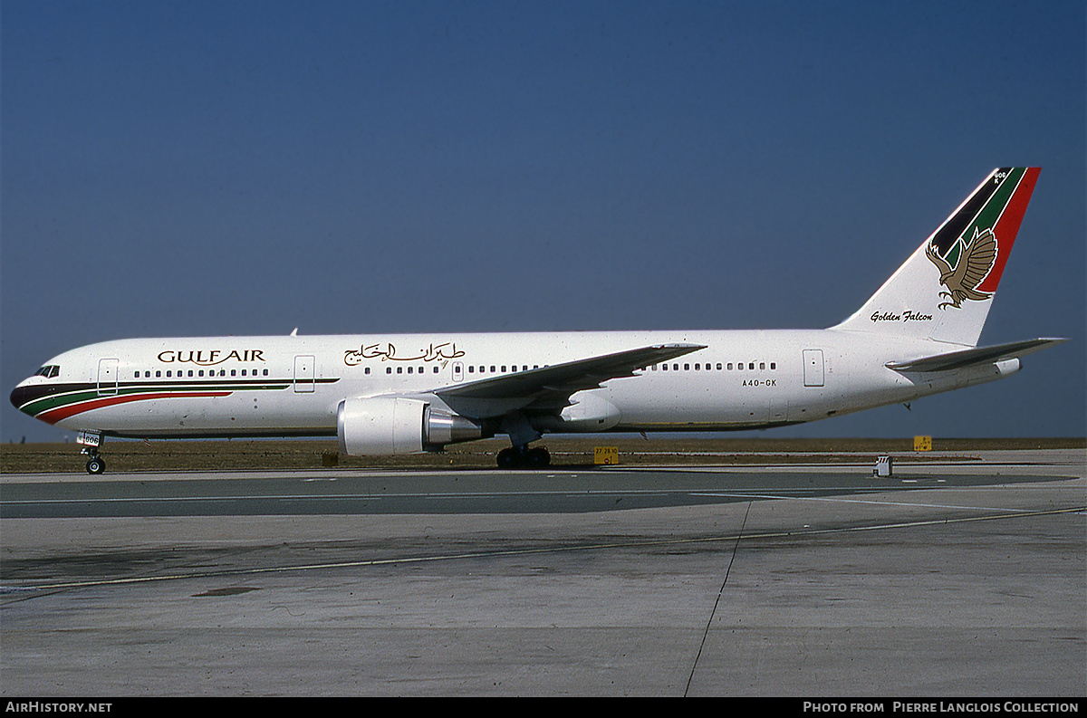 Aircraft Photo of A4O-GK | Boeing 767-3P6/ER | Gulf Air | AirHistory.net #771071