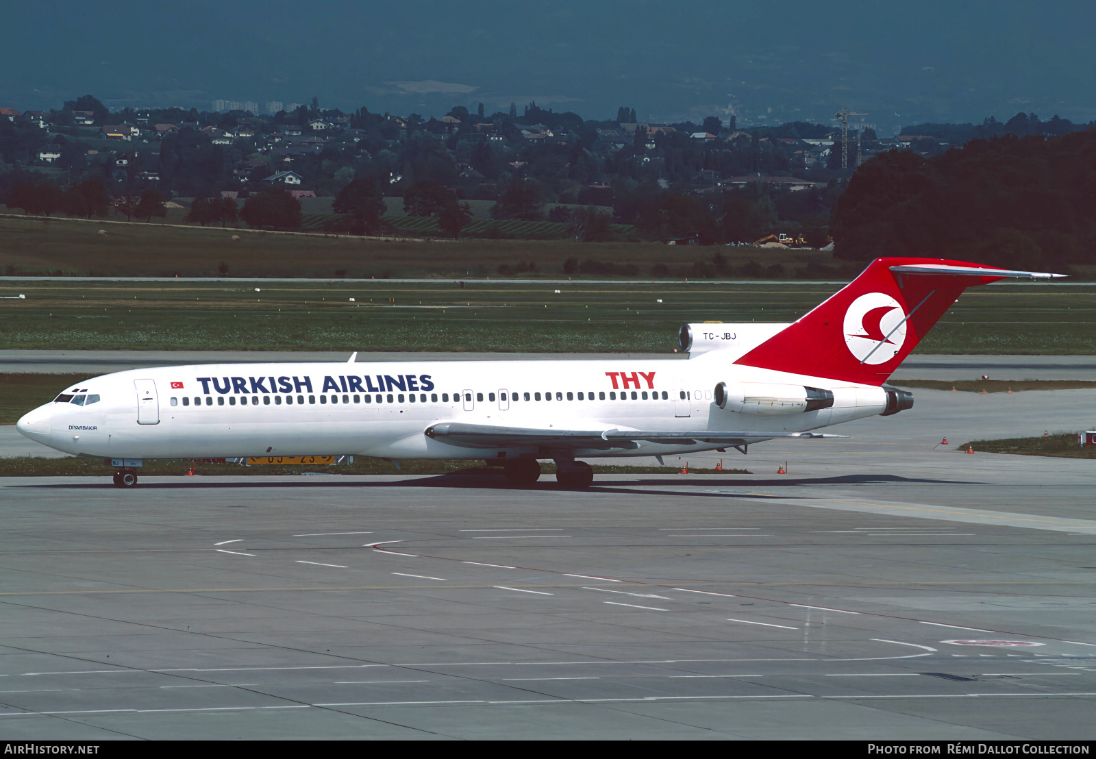 Aircraft Photo of TC-JBJ | Boeing 727-2F2/Adv | THY Türk Hava Yolları - Turkish Airlines | AirHistory.net #771098