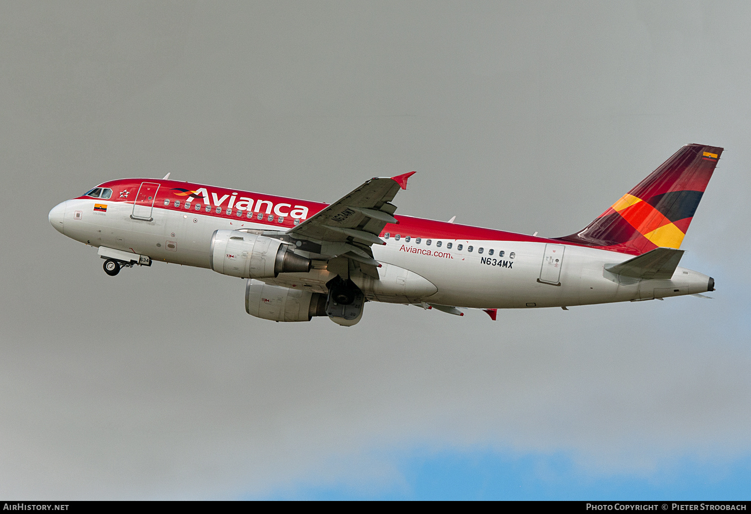 Aircraft Photo of N634MX | Airbus A319-112 | Avianca | AirHistory.net #771104