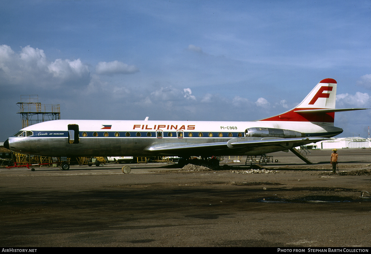 Aircraft Photo of PI-C969 | Sud SE-210 Caravelle VI-R | Filipinas Orient Airways | AirHistory.net #771123