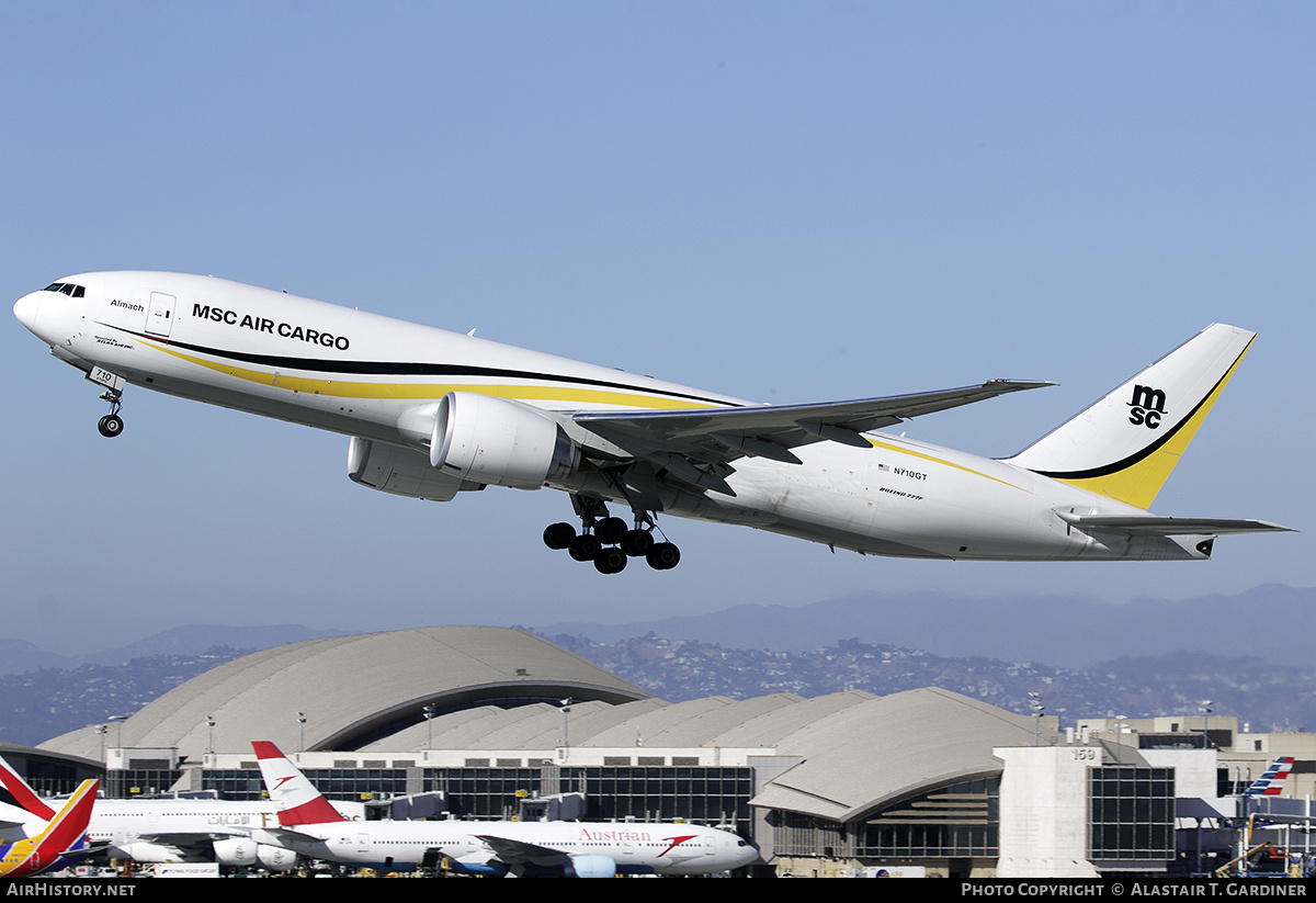 Aircraft Photo of N710GT | Boeing 777-F | MSC Air Cargo - Mediterranean Shipping Company | AirHistory.net #771144