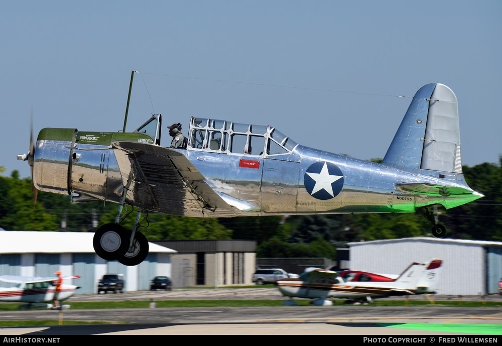 Aircraft Photo of N60795 / 42-88675 | Vultee BT-13A Valiant | USA - Air Force | AirHistory.net #771152