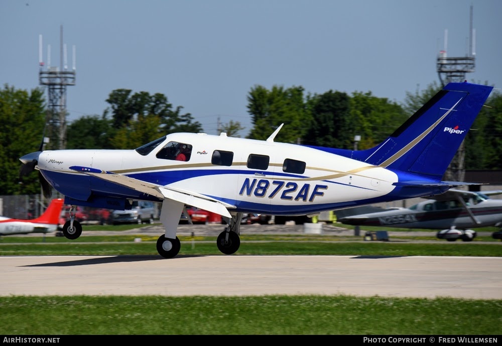 Aircraft Photo of N872AF | Piper PA-46-350P M350 | AirHistory.net #771154