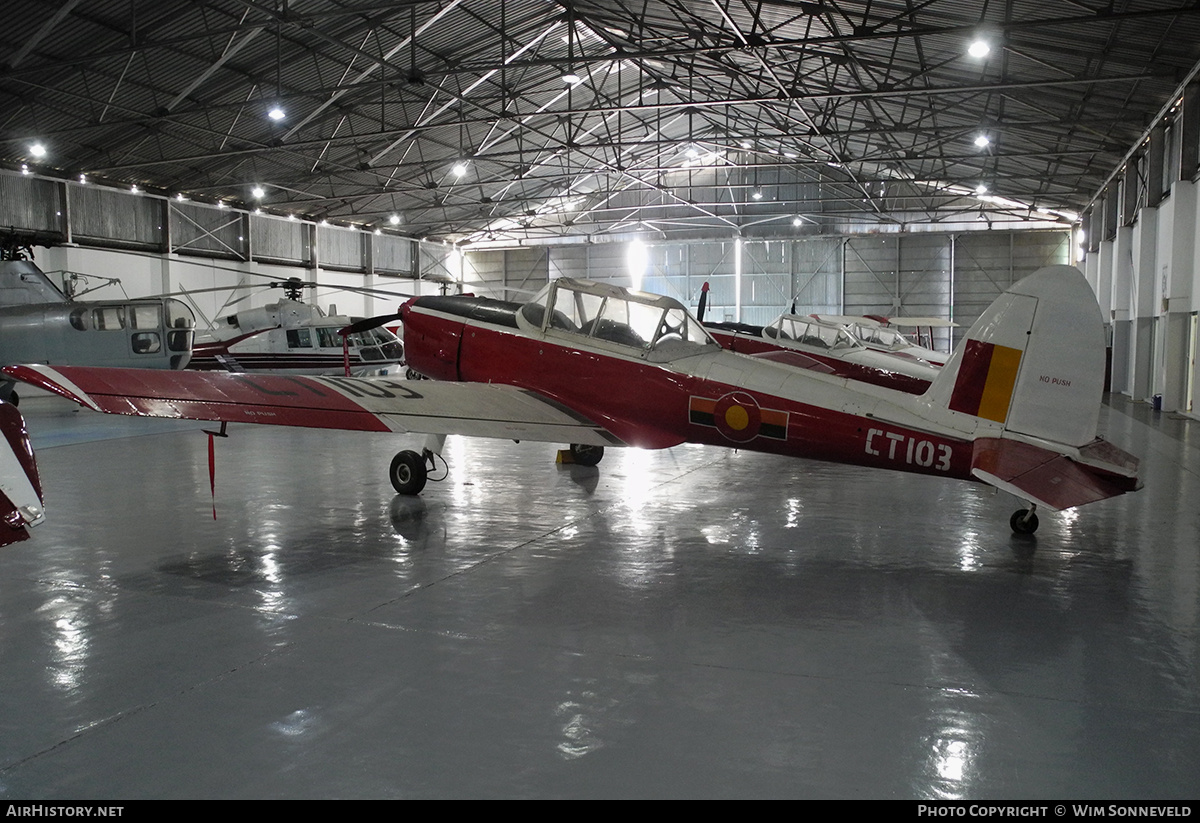 Aircraft Photo of CT-103 | De Havilland Canada DHC-1 Chipmunk T10 | Sri Lanka - Air Force | AirHistory.net #771162