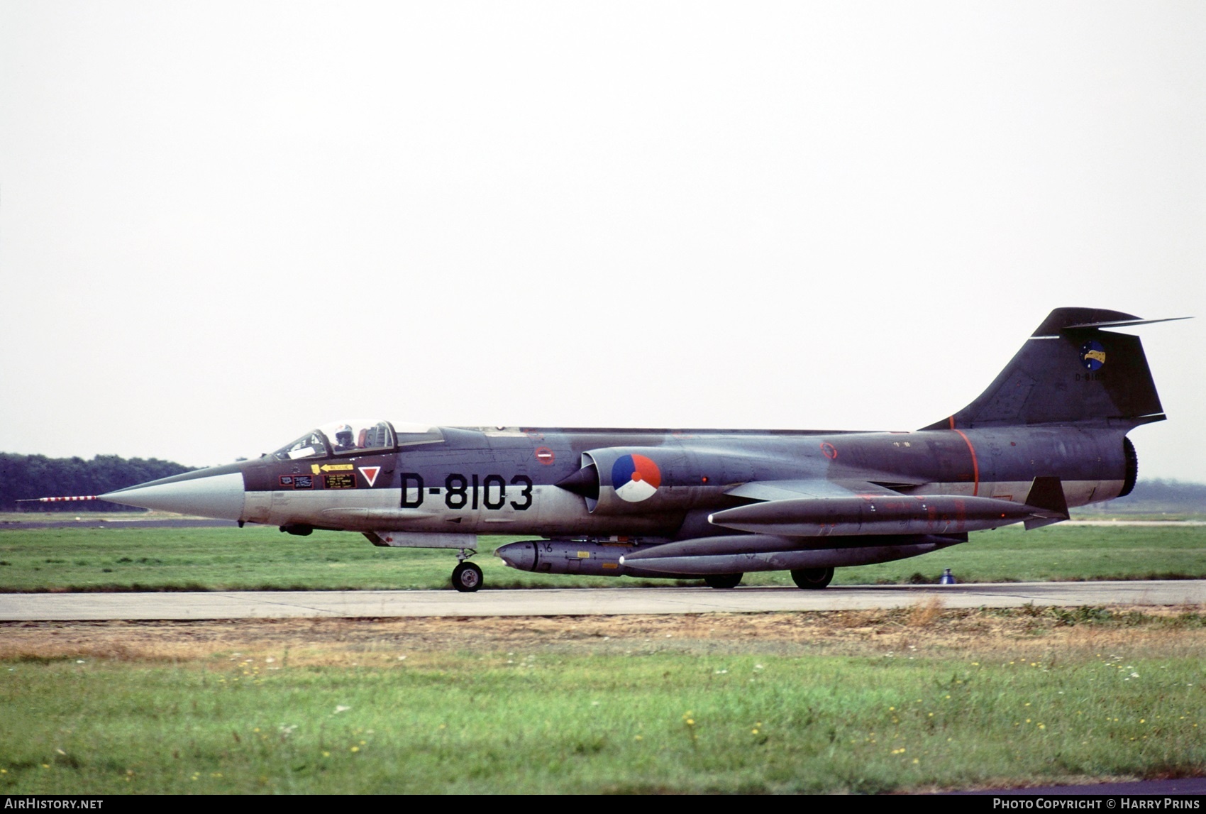 Aircraft Photo of D-8103 | Lockheed RF-104G Starfighter | Netherlands - Air Force | AirHistory.net #771164